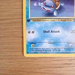 Pokemon Squirtle TCG Team Rocket Card 68/82 1st Edition Common NM - Image 4