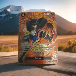 One Piece Card Game Sabo Special Character P-105 SP NM - Image 2