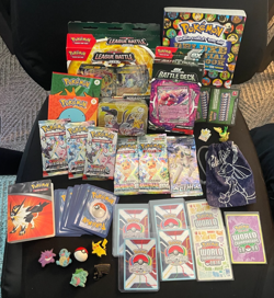 Pokemon TCG LOT/BUNDLE - Factory Sealed items-world champion cards-loose card+!! - Image 1