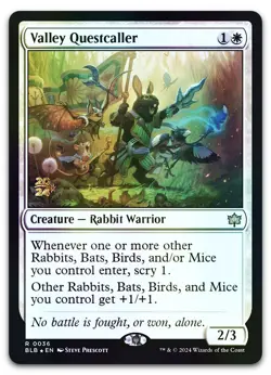 Valley Questcaller #36 (Foil) (NM) Prerelease Cards PRE Magic MTG - Image 1