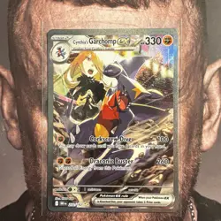 Pokemon Cynthia's Garchomp ex 232/182 Destined Rivals SIR NM Card - Image 1
