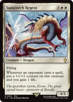 Sunscorch Regent (Surge Foil) 255 Commander: FINAL FANTASY NM EN - Image 1