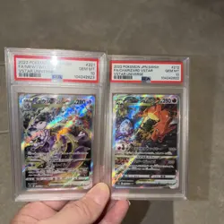 Charizard 212/172 Mewtwo 221/172 SAR VSTAR Universe Pokemon Card Japanese - Image 1