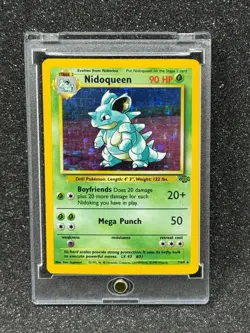 Pokemon TCG Nidoqueen Jungle 7/64 Holo Unlimited Holo Rare - Image 1