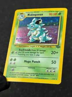 Pokemon TCG Nidoqueen Jungle 7/64 Holo Unlimited Holo Rare - Image 5