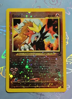 2001 Entei 34/53 Promo Reverse Holo Pokemon TCG NM - Image 1