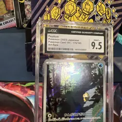 CGC 9.5 Psyduck 175/165 Pokemon Scarlet & Violet 151 2023 English - Image 4