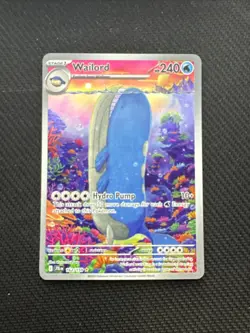 Pokemon - Wailord 162/159 Sv09: Journey Together Illustration Rare - Image 1