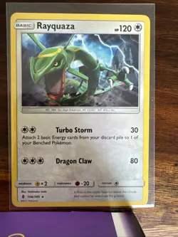 Rayquaza 106/145 Rare Guardians Rising Pokemon Near Mint - Image 1