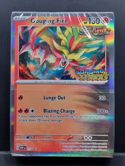 Gouging Fire 151 Surging Sparks Pre Release Stamped PROMO Pokemon SVP151 (sealed - Image 1