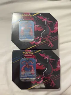 Pokemon TCG: Crown Zenith Tin x2 (Galarian Moltres) Factory Sealed Fast Shipping - Image 1