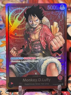 MONKEY D LUFFY - One Piece ST01-001 - Pre-Errata Leader L - Starter Deck 1 - Image 1