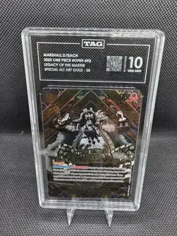 2025 ONE PIECE OP12-LEGACY OF THE MASTER 3RD ANV-GOLD MARSHALL D. TEACH - TAG 10 - Image 5