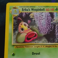 Pokemon Gym Heroes Erikas Weepinbell 48/132 NM 2000 WOTC - Image 5