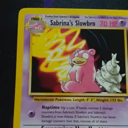 Pokemon Gym Heroes Sabrinas Slowbro 60/132 NM-MT 2000 WOTC - Image 5
