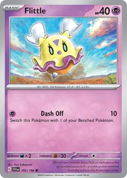 Flittle 102/198 SV01: Scarlet & Violet Base Set Regular NM-Mint Pokemon Card TCG - Image 1