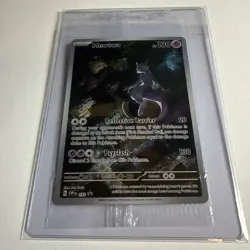 MEWTWO SVP 052 Scarlet Violet 151 Promo Illustration Rare Pokemon Card SEALED - Image 1