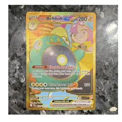 Iono's Bellibolt EX 188/159 Hyper Rare Holo Sv09 Journey Together Pokemon Card - Image 1