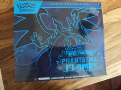 Phantasmal Flames ETB Mint Sealed CHANCE TO PULL CHARIZARDS. Pokemon Cards. - Image 1