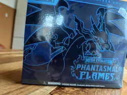 Phantasmal Flames ETB Mint Sealed CHANCE TO PULL CHARIZARDS. Pokemon Cards. - Image 2