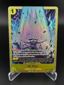 El Thor Premium Card Collection Best Selection Vol 2 OP05-114 Promo One Piece NM - Image 1