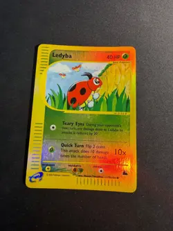 Ledyba - 72/144 - Reverse Holo Skyridge - ENG english Pokemon card - Image 1