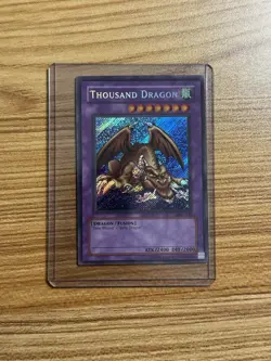 Yugioh Thousand Dragon MRD-143 Unlimited Secret Rare Card NM Near Mint - Image 1