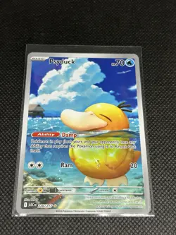 Pokemon Psyduck Rare ASC 226/217 Basic 2026 Card 70 HP Damp Ability Water - Image 1