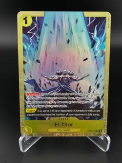 El Thor Premium Card Collection Best Selection Vol 2 OP05-114 Promo One Piece NM - Image 1