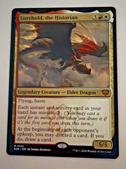 Lorehold the Historian #201 SOS MTG Near Mint Mythic Elder Dragon - Image 1