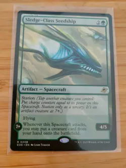 MTG Sledge-Class Seedship 0208 Edge of Eternities M/NM Free UK P&P - Image 1