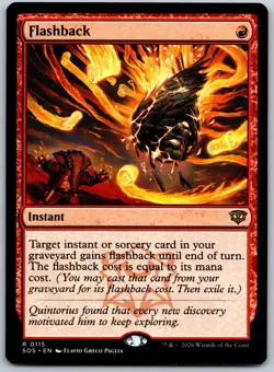 Flashback R Secrets of Strixhaven 115 NM - Image 1