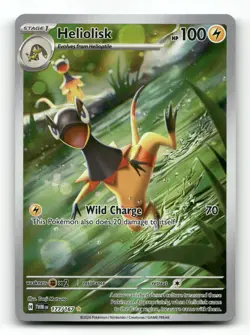 Heliolisk 177/167 - Twilight Masquerade - Pokemon Card NM/M - Image 1