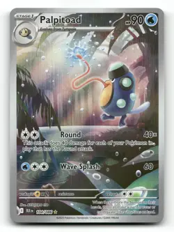 Palpitoad 104/086 - Black Bolt - Pokemon Card NM/M - Image 1