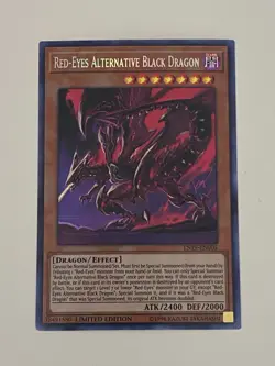 Yugioh - Red-Eyes Alternative Black Dragon - Prismatic Secret Rare - Free Holo - Image 1