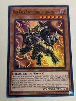 Yugioh Archfiend Black Skull Dragon Red-Eyes Fusion Set - Plus Free Holo B - Image 5