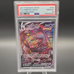 Umbreon VMAX 095/203 SWSH07: Evolving Skies Ultra Rare Full Art Holo PSA 10 - Image 1