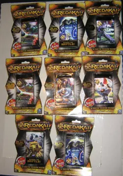 REDAKAI X-DRVIE POWER PACK CARDS SET OF 8 - NEW - Image 2