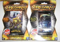 REDAKAI X-DRVIE POWER PACK CARDS SET OF 8 - NEW - Image 4