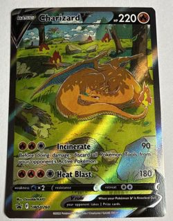 Charizard V SWSH260 SWSH: Sword & Shield Black Star Promo Cards - Image 1