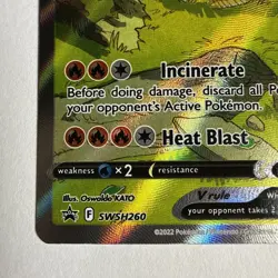 Charizard V SWSH260 SWSH: Sword & Shield Black Star Promo Cards - Image 4