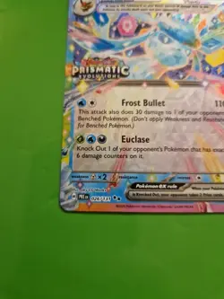 Pokemon TCG Glaceon EX 026/131 Prismatic Evolutions Stamped Promo - Image 5