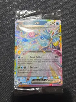 Pokemon TCG Holiday Calendar 2025: Glaceon ex 026/131 Snowflake Stamped - Sealed - Image 1