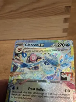 Pokemon TCG - Glaceon EX 026/131 - PRE Play! Stamped Prize Pack 7 Holo - NM/Mint - Image 3