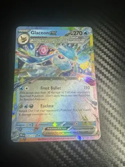 Pokemon TCG Glaceon ex 026/131 Double Rare - Prismatic Evolutions - Pack Fresh ✅ - Image 1