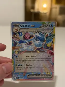 Glaceon Ex 026/131 - Double Rare - Prismatic Evolutions - Pokemon TCG Mint - Image 2