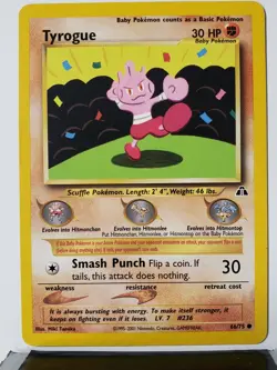 Tyrogue 66/75 - VLP / NM - Neo Discovery Pokemon Card - $2 Combined Shipping - Image 1