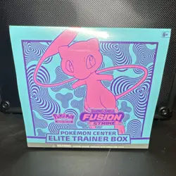 Pokemon Center Elite Trainer Box Fusion Strike Sword & Shield Mew Edition 2021 - Image 1