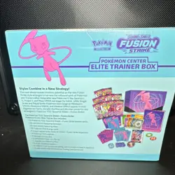 Pokemon Center Elite Trainer Box Fusion Strike Sword & Shield Mew Edition 2021 - Image 3