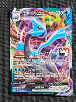 Kyurem VMAX 049/196 Play Pokemon Prize Pack Stamped Lost Origin NEAR MINT NM - Image 1